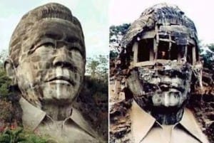 marcos-dictator-bust-destroyed