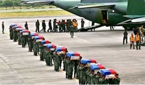 PNP dead procession
