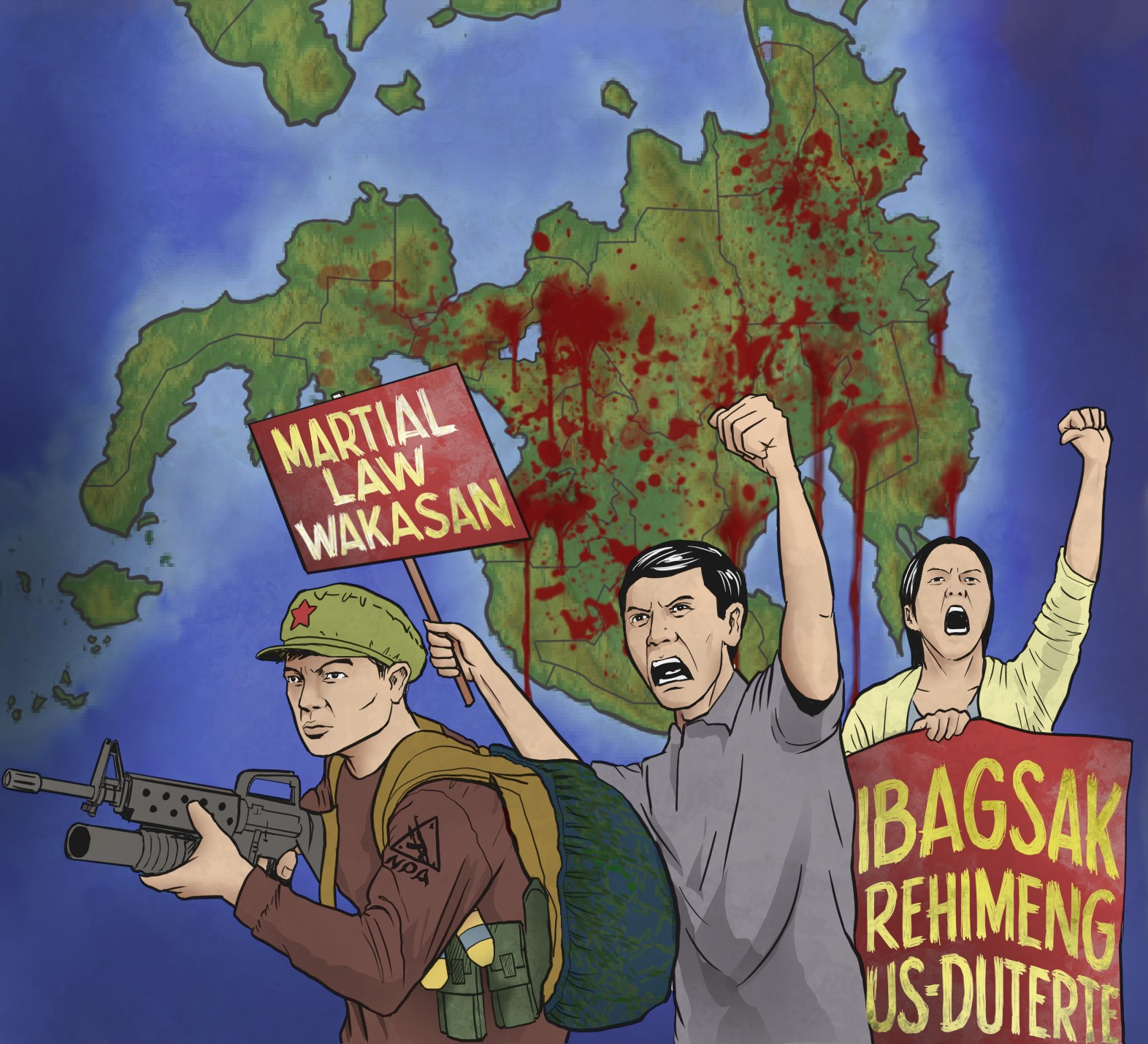 Ang Bayan End The Us Duterte Regimes Martial Law In Mindanao 3205